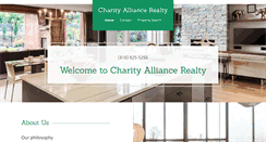 Desktop Screenshot of charityalliancerealty.com